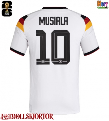 Tyskland Jamal Musiala #10 Hemmatröja VM 2026 Kortärmad